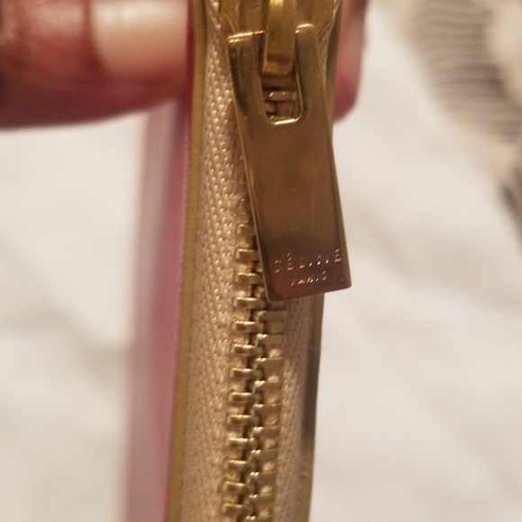 Celine iPad zip-up case/Clutch - Picture 3 of 8